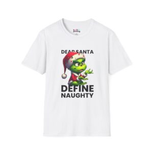 Define Naughty T-Shirt - Fun & Quirky Christmas Humor